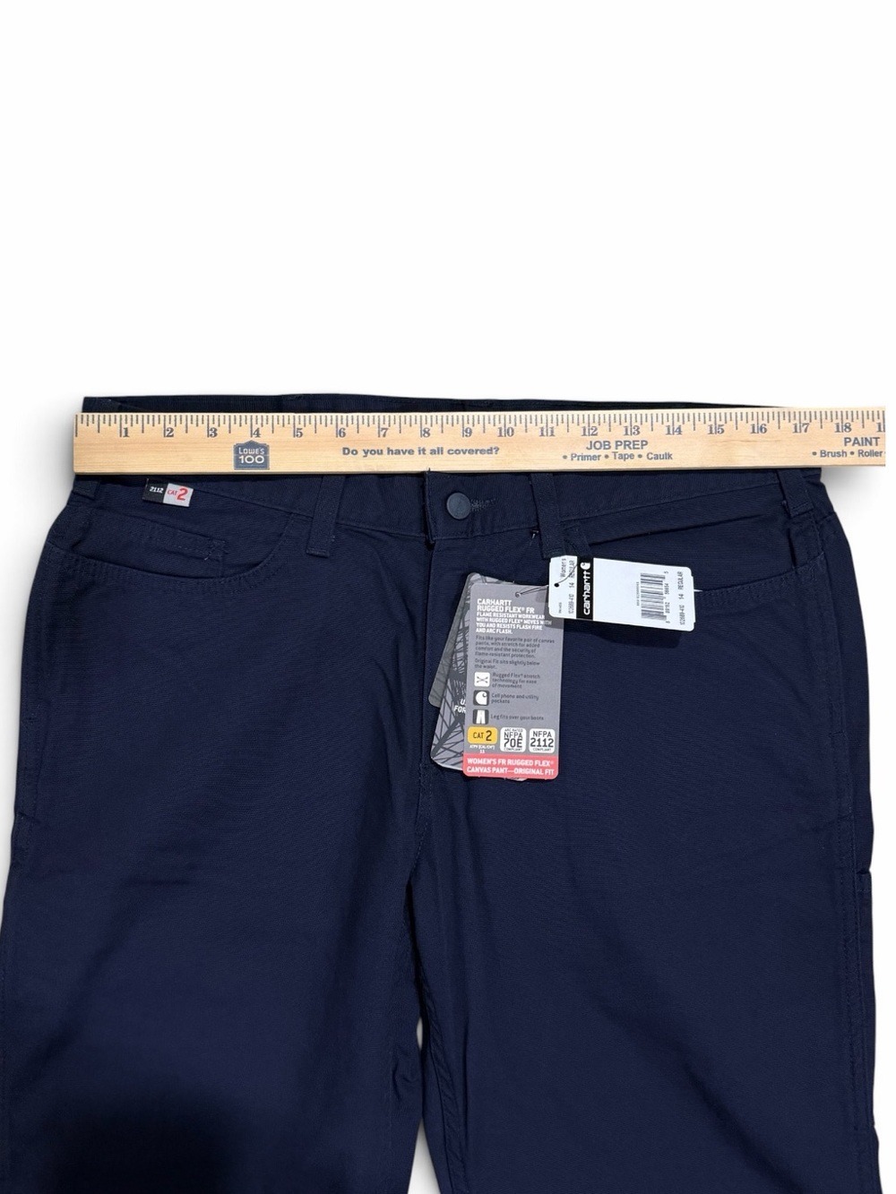 Carhartt 102689 Women Flame Resistant Rugged Flex Canvas Pant Size 14 NWT - Picture 9 of 9
